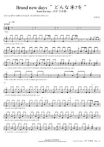 Brand New Days (Brand new days) BTOB (비투비) Full Drum Transcription / Drum Sheet Music COPYDRUM