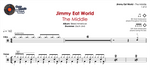 The Middle Jimmy Eat World Full Drum Transcription / Drum Sheet Music Chef Cook