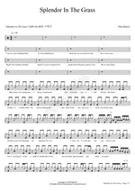 Splendor in the Grass Pink Martini Full Drum Transcription / Drum Sheet Music COPYDRUM