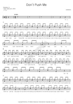 Dont Push Me Sweetbox Full Drum Transcription / Drum Sheet Music COPYDRUM