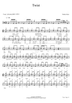 Twist Nathan Sykes Full Drum Transcription / Drum Sheet Music COPYDRUM
