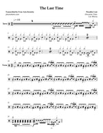 The Last Time Paradise Lost Full Drum Transcription / Drum Sheet Music Jaslow Drum Sheets