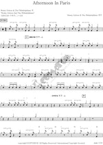 Afternoon in Paris Benny Golson and the Philadelphians Full Drum Transcription / Drum Sheet Music COPYDRUM