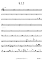 Cry Out (울어라) ANOINTING (어노인팅) Full Drum Transcription / Drum Sheet Music COPYDRUM
