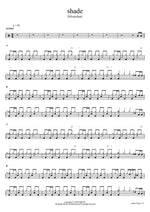 shade Silverchair Full Drum Transcription / Drum Sheet Music COPYDRUM