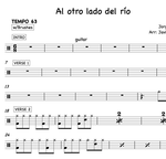 Al Otro Lado del Río Jorge Drexler Full Drum Transcription / Drum Sheet Music Sheets4Drummers