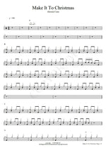 Make It to Christmas Alessia Cara Full Drum Transcription / Drum Sheet Music COPYDRUM