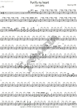 Purify My Heart Levi Party (레비 파티) Full Drum Transcription / Drum Sheet Music COPYDRUM