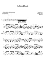 Hallowed Land Paradise Lost Full Drum Transcription / Drum Sheet Music Jaslow Drum Sheets
