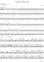 The Lord Is My Shepherd (여호와 나의 목자) ANOINTING (어노인팅) Full Drum Transcription / Drum Sheet Music COPYDRUM