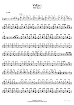 Valenti (Valenti) BoA (보아) Full Drum Transcription / Drum Sheet Music COPYDRUM