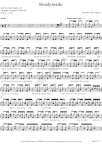 Readymade Red Hot Chili Peppers Full Drum Transcription / Drum Sheet Music COPYDRUM