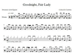 Goodnight, Fair Lady Coheed and Cambria Full Drum Transcription / Drum Sheet Music Franki Bio