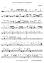 Mambo (Aaron Spears Performas at the 2016 Drum Festival International Ralph Angelillo) DJ Shadow Full Drum Transcription / Drum Sheet Music COPYDRUM