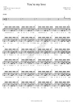 Youre my love Park Hyung Sik (박형식) Full Drum Transcription / Drum Sheet Music COPYDRUM