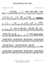 Storm Before the Calm Tom Misch & Yussef Dayes Full Drum Transcription / Drum Sheet Music COPYDRUM