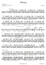 Offering Paul Baloche Full Drum Transcription / Drum Sheet Music COPYDRUM