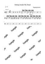Sitting Inside My Head Supergroove Full Drum Transcription / Drum Sheet Music KiwiDrums