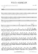 If We Had Loved (우리가 사랑했다면) Tenor Lee Jung Hyun (테너 이정현) Full Drum Transcription / Drum Sheet Music COPYDRUM