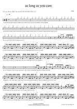 as long as you care Ruel Full Drum Transcription / Drum Sheet Music COPYDRUM