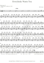 Everybody Wants You Billy Squier Full Drum Transcription / Drum Sheet Music COPYDRUM