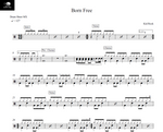 Born Free Kid Rock Full Drum Transcription / Drum Sheet Music Drum Sheet MX