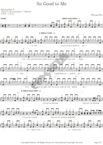 So Good to Me Shout Praises Kids Full Drum Transcription / Drum Sheet Music COPYDRUM