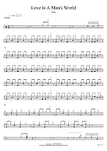 Love Is A Man's World Toto Full Drum Transcription / Drum Sheet Music COPYDRUM