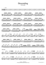 Descending Chris Adler Full Drum Transcription / Drum Sheet Music COPYDRUM