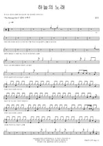 Song of Heaven (하늘의 노래) ALi (알리) Full Drum Transcription / Drum Sheet Music COPYDRUM