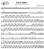 First Snow Trans Siberian Orchestra Full Drum Transcription / Drum Sheet Music DrumSetSheetMusic.com