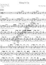 Hang It Up The Ting Tings Full Drum Transcription / Drum Sheet Music COPYDRUM