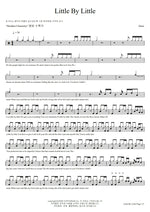Little by Little Oasis Full Drum Transcription / Drum Sheet Music COPYDRUM