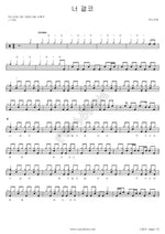 You Never (너 결코) ANOINTING (어노인팅) Full Drum Transcription / Drum Sheet Music COPYDRUM