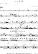Love Drunk Boys Like Girls Full Drum Transcription / Drum Sheet Music COPYDRUM