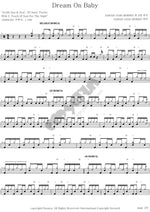 dream on baby sarah jane morris Full Drum Transcription / Drum Sheet Music COPYDRUM