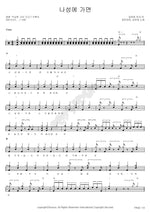 If You Go to L.A. (나성에 가면) Jangmiyeogwan (장미여관) Full Drum Transcription / Drum Sheet Music COPYDRUM