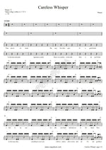 Careless Whisper Wham! Full Drum Transcription / Drum Sheet Music COPYDRUM