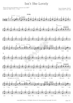 Isn’t She Lovely (Isnt She Lovely) Brown Eyed Soul (브라운 아이드 소울) Full Drum Transcription / Drum Sheet Music COPYDRUM