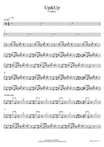 Up&Up Coldplay Full Drum Transcription / Drum Sheet Music COPYDRUM