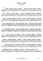 RUN ON NATE SMITH Full Drum Transcription / Drum Sheet Music COPYDRUM