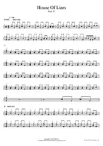 House Of Liars Sum 41 Full Drum Transcription / Drum Sheet Music COPYDRUM