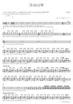 Thorn Tree (가시나무) Jaurim (자우림) Full Drum Transcription / Drum Sheet Music COPYDRUM