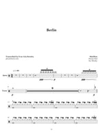 Berlin Marillion Full Drum Transcription / Drum Sheet Music Jaslow Drum Sheets
