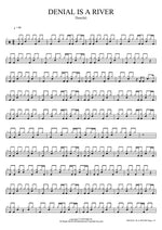 DENIAL IS A RIVER Doechii Full Drum Transcription / Drum Sheet Music COPYDRUM