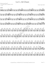 Lets All Chant Michael Zager Band Full Drum Transcription / Drum Sheet Music COPYDRUM