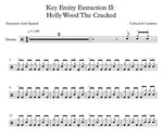 Key Entity Extraction II: Holly Wood The Cracked Coheed and Cambria Full Drum Transcription / Drum Sheet Music Franki Bio