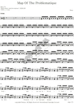 Map of the Problematique Muse Full Drum Transcription / Drum Sheet Music COPYDRUM