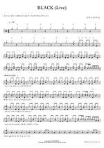 BLACK (Live) (BLACK (Live)) Lim Hyeonsik (BTOB) (임현식 (비투비)) Full Drum Transcription / Drum Sheet Music COPYDRUM