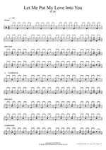 Let Me Put My Love Into You - AC/DC drum sheet music